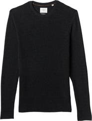 Billy Reid Men's Mini Waffle Crewneck T-Shirt