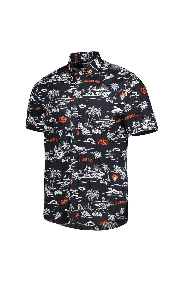 Reyn Spooner Men's Reyn Spooner Black Oklahoma State Cowboys Classic Button-Down Shirt, Alternate, color, 