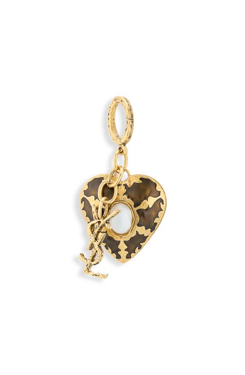 Cassandre Enamel Heart Bag Charm