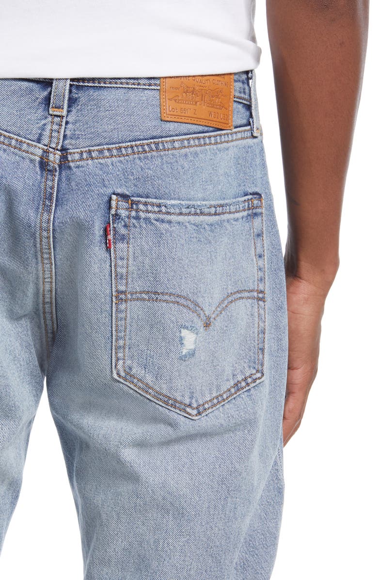 Levi's<sup>®</sup> Men's 551<sup>™</sup> Z Authentic Straight Jeans, Alternate, color, 