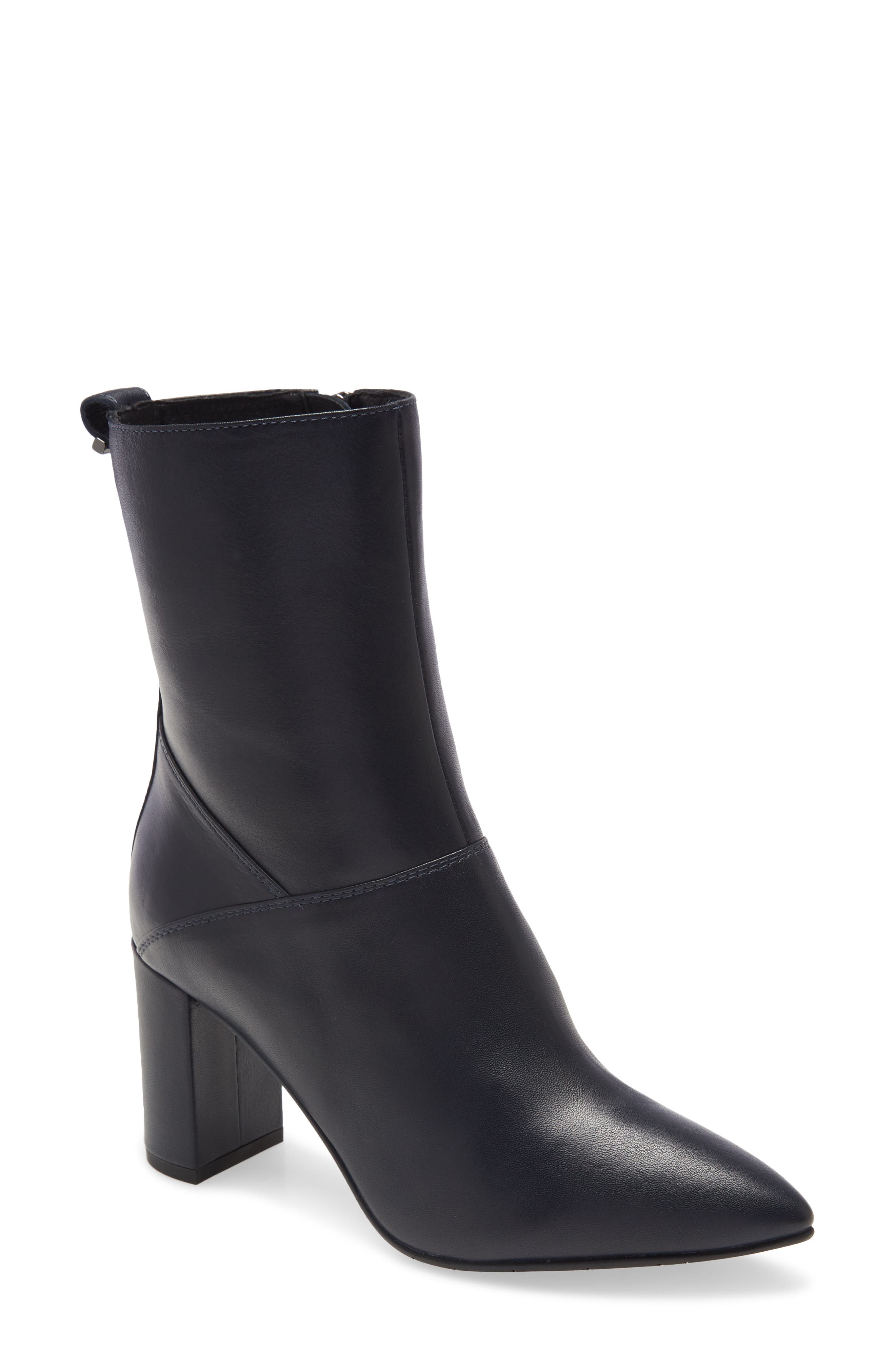Stephanie Weatherproof Bootie, Main, color, NAVY