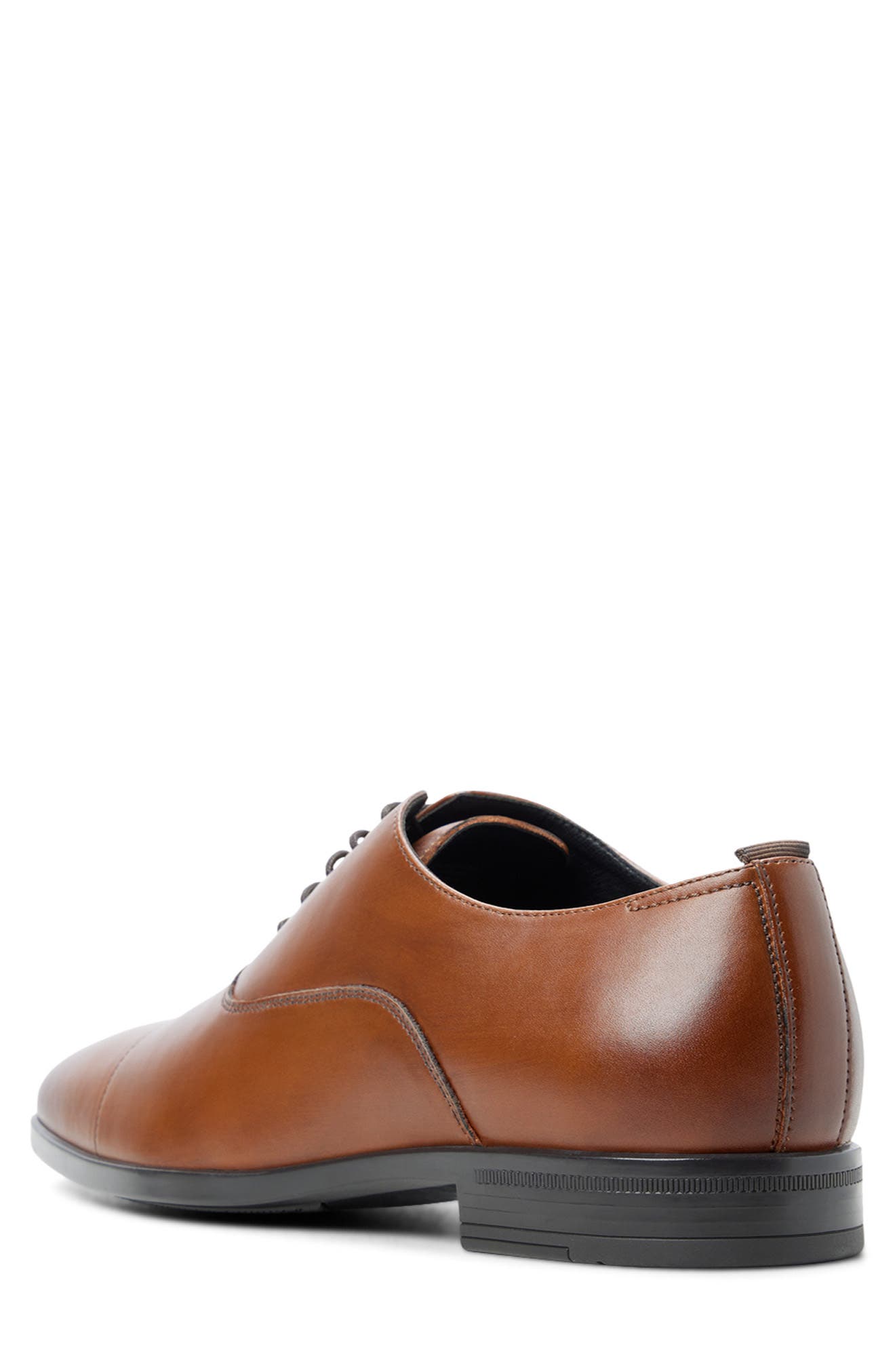 Alton Leather Cap Toe Oxford, Alternate, color, COGNAC