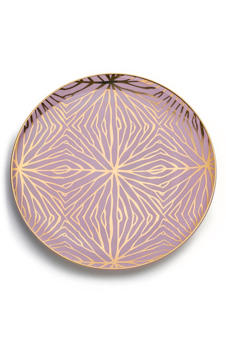 ANNA New York Set of 4 Assorted Talianna Ceramic Dessert Plates, Alternate, color, 