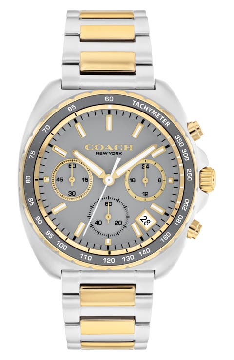 Charter Chronograph Bracelet Watch, 39mm