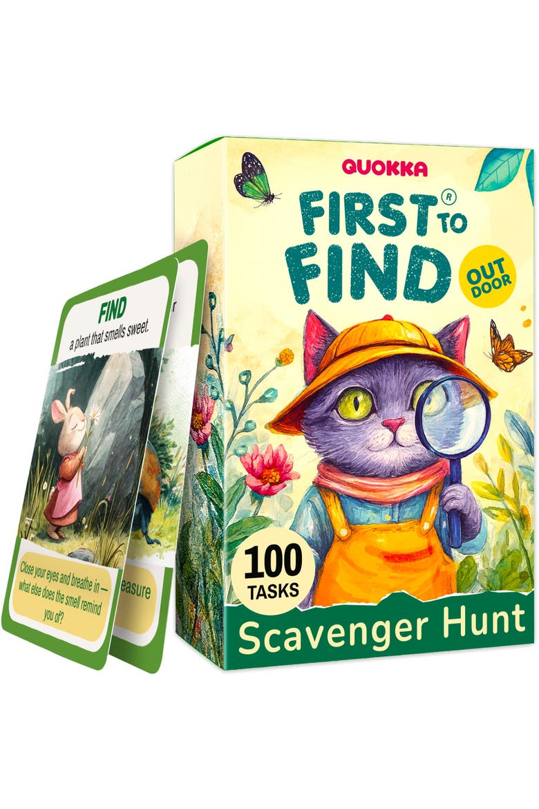 Kids Card Game Set with Multiple Activities, Main, color, Outdoor