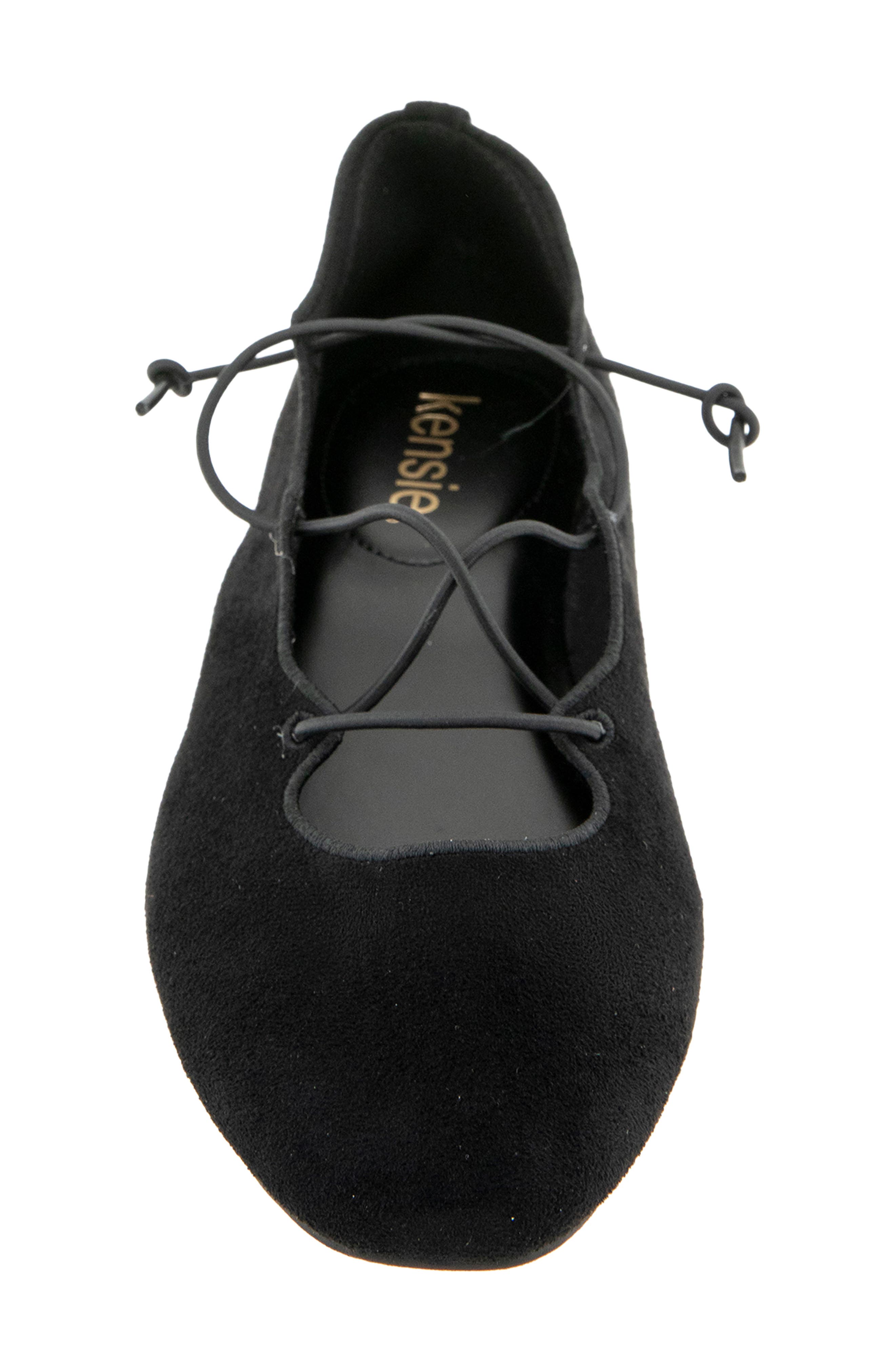 Eglantine Mary Jane Flat, Alternate, color, BLACK