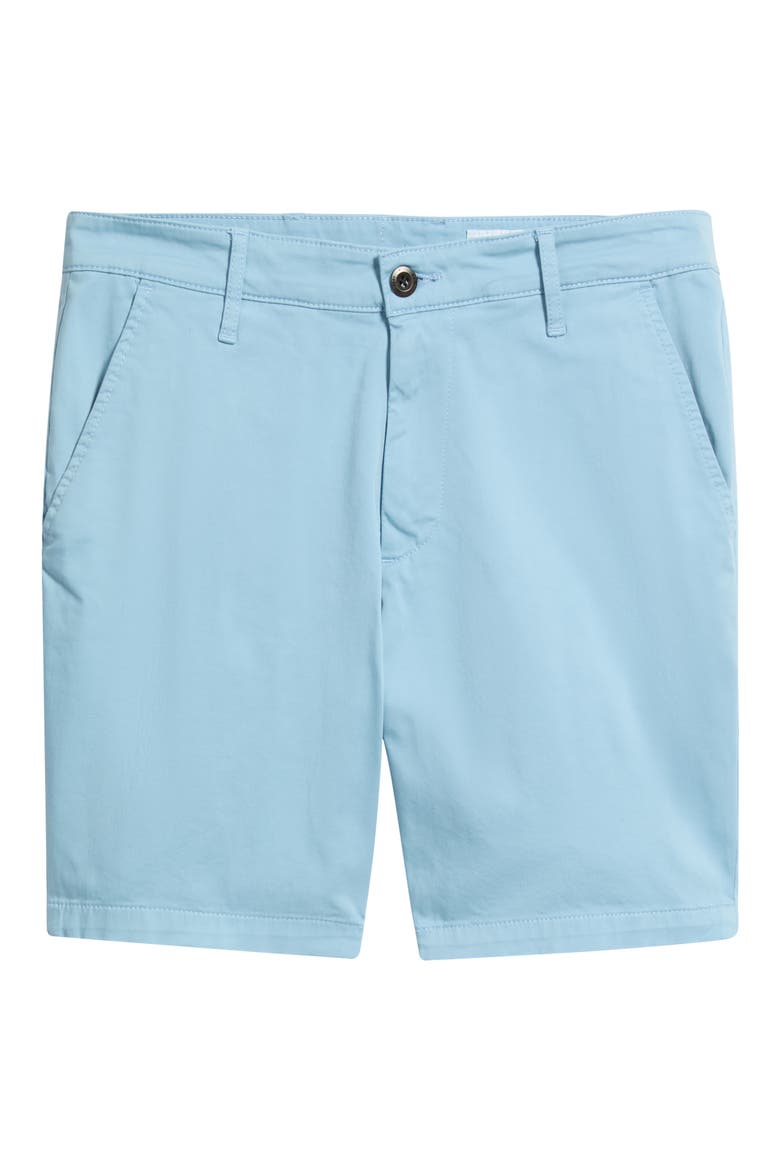 Wanderer 8.5-Inch Stretch Cotton Chino Shorts, Alternate, color, SULFUR FRESH WATER