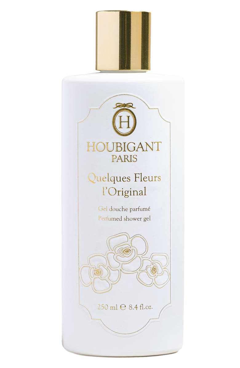 Houbigant Paris Quelques Fleurs L'Original Gel Perfumed Shower Gel, Main, color,