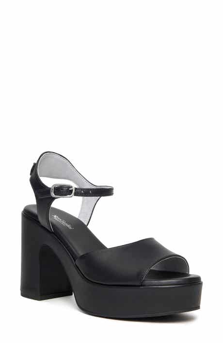 NeroGiardini Ankle Strap Platform Sandal