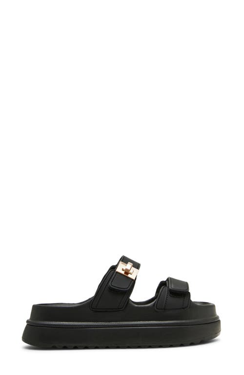 Steve Madden Bigschmona Platform Sandal In Black