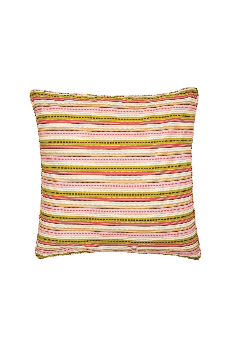 Laney Cotton Euro Pillow Sham, Main, color, Brown