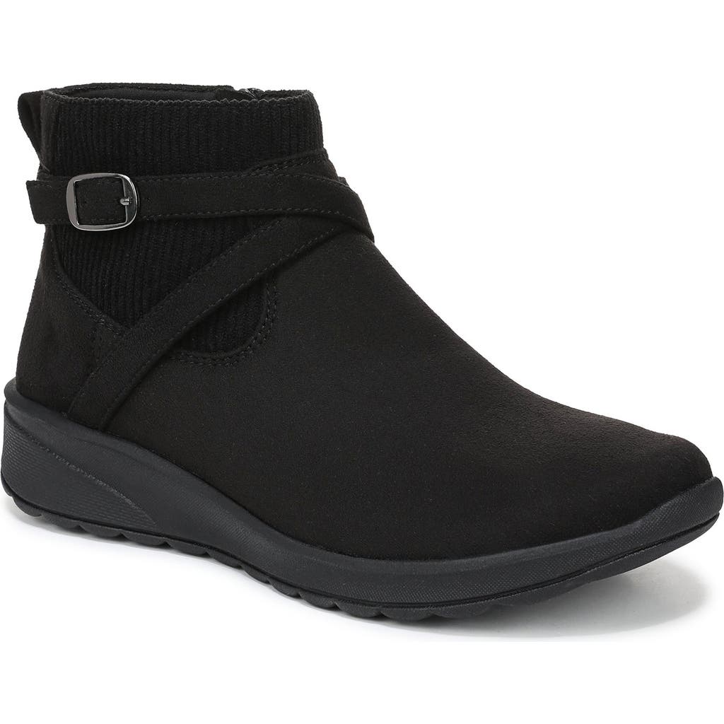 Lifestride Gates Wedge Bootie In Black
