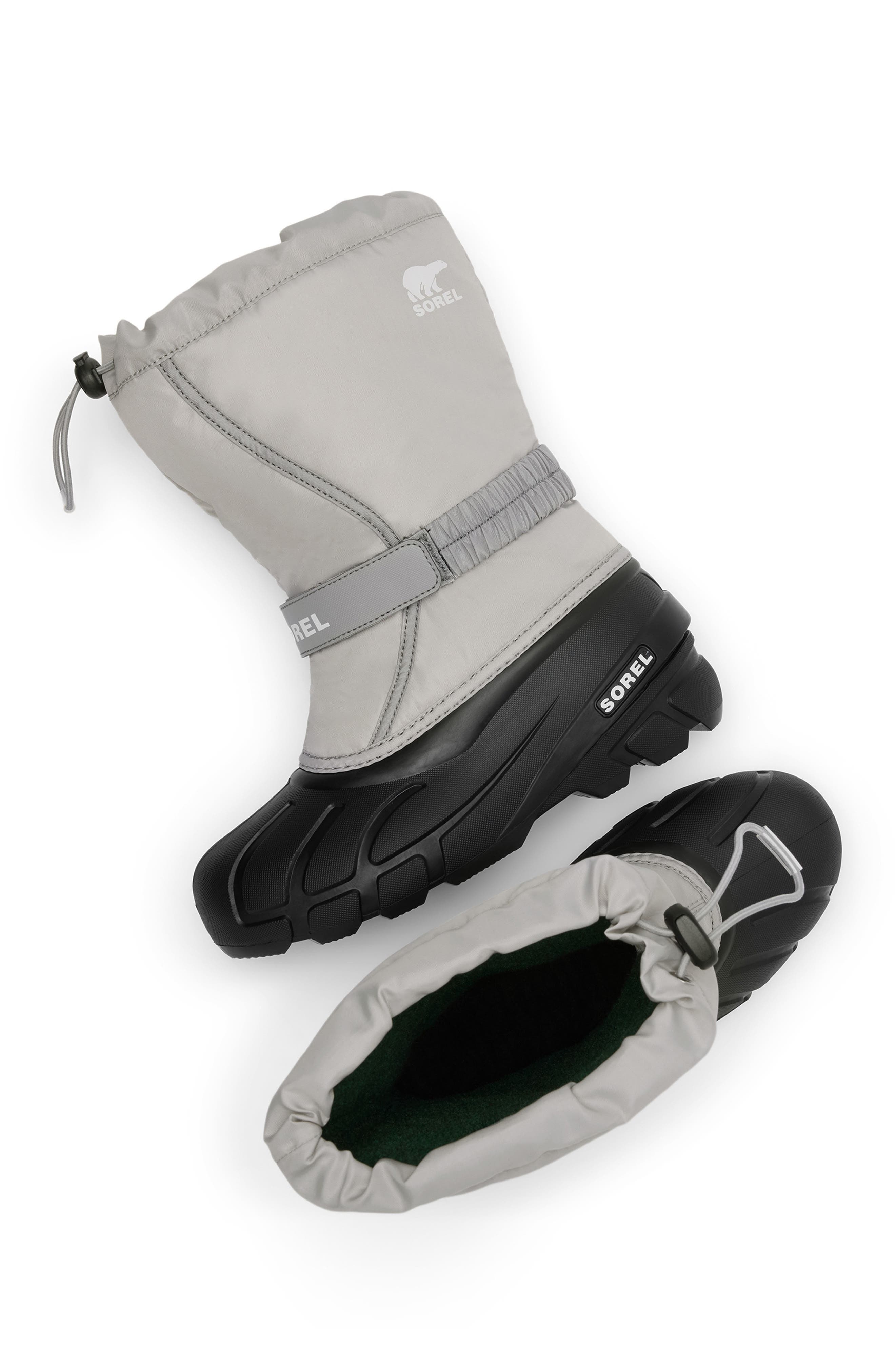 Kids' Flurry Boot, Alternate, color, DOVE/ CHROME GREY