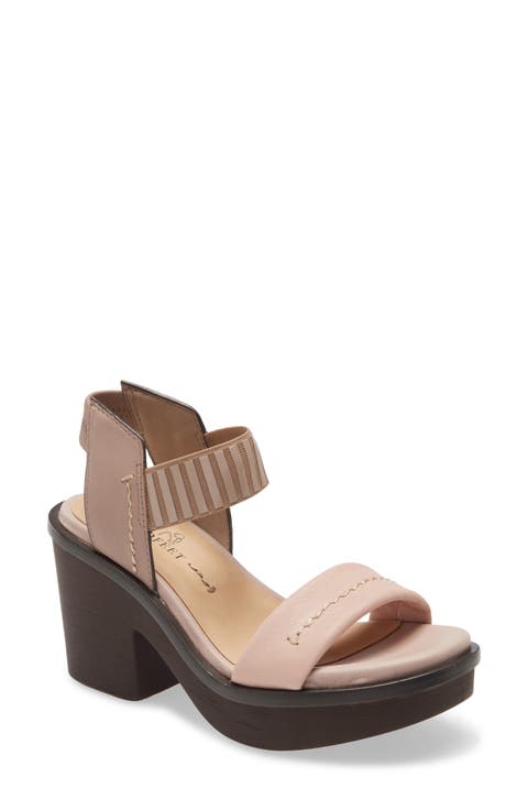 Basalt Platform Sandal