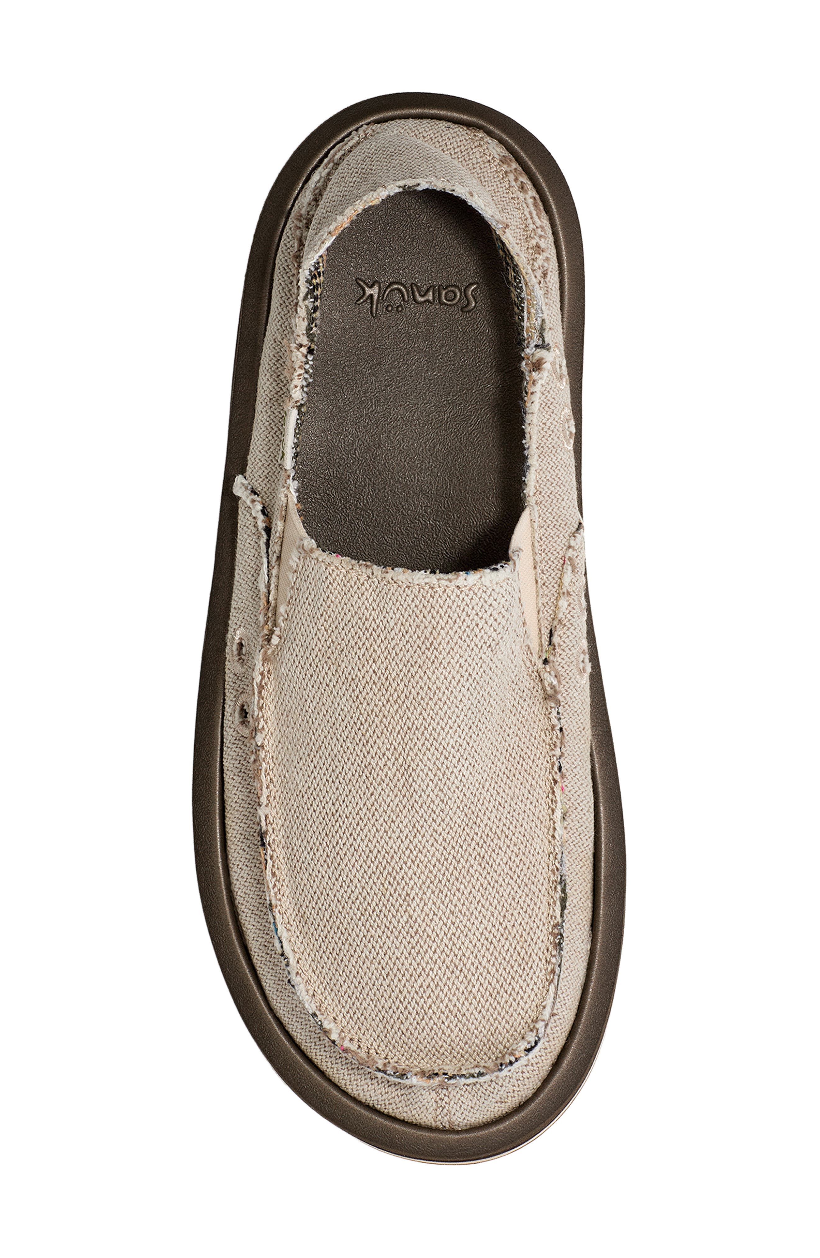 Donny Hemp 2-Tone Convertible Slip-On, Alternate, color, NATURAL