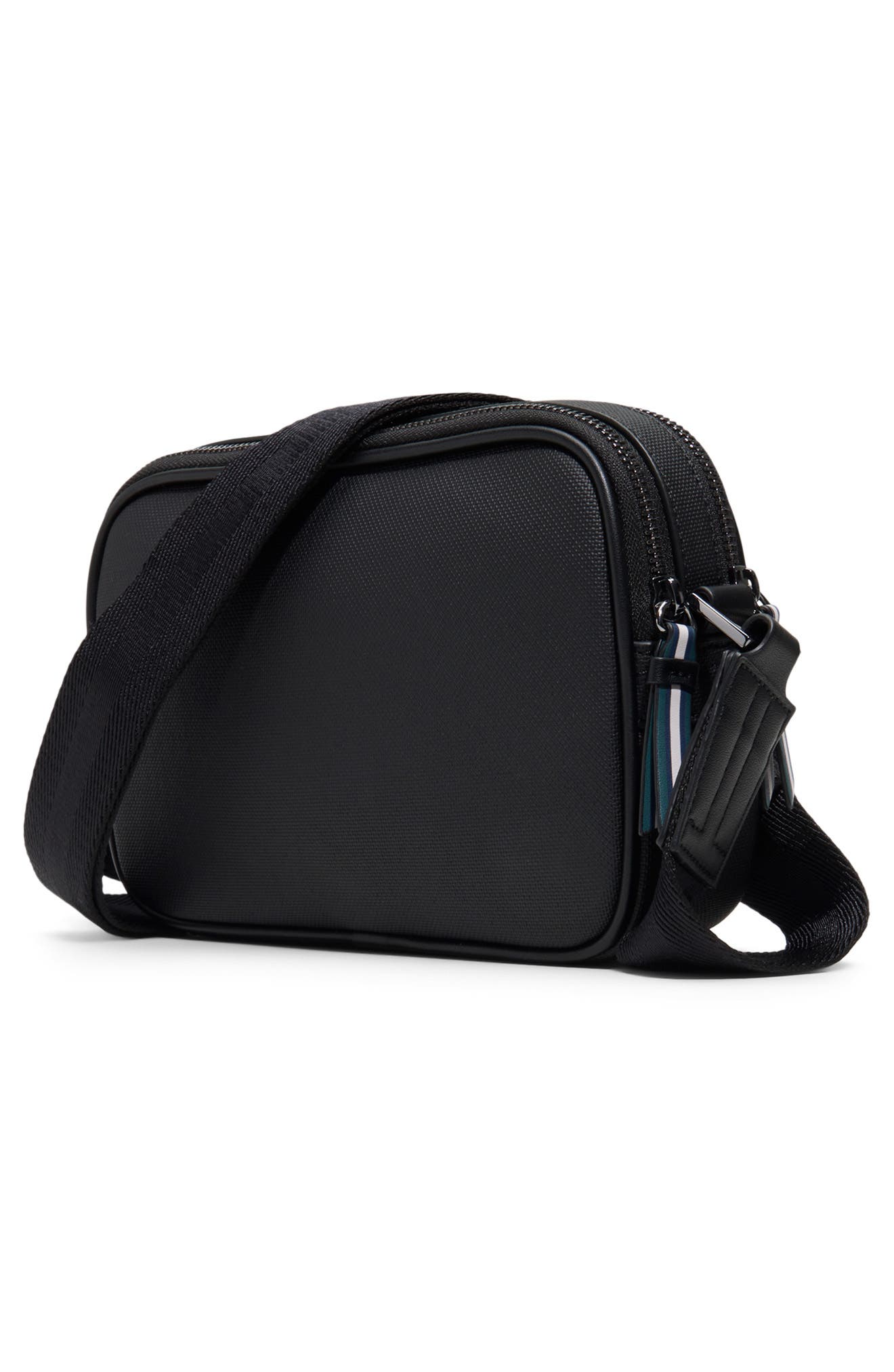 Ted Baker Elgin Crossbody Bag, Alternate, color, Black Tech Embossed