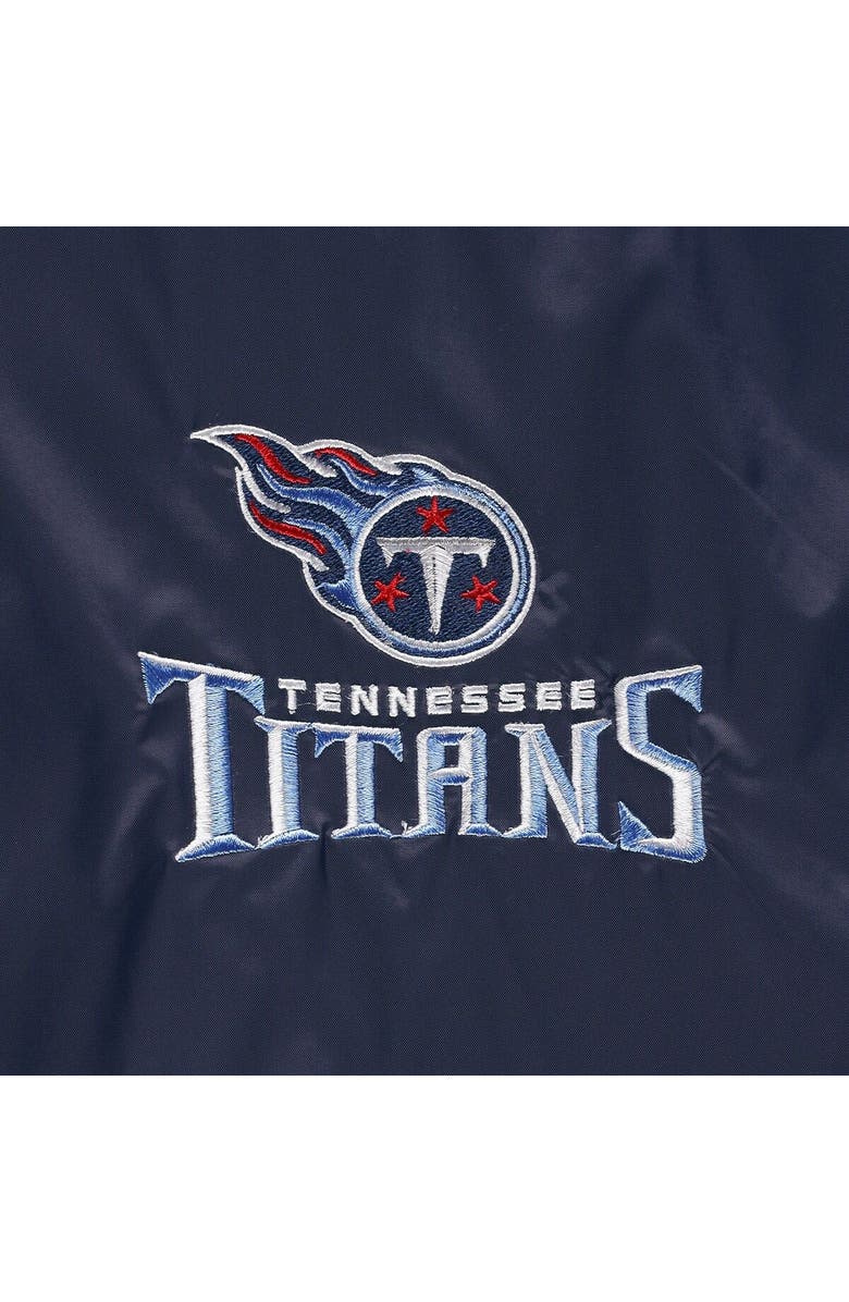 DUNBROOKE Men's Dunbrooke Navy Tennessee Titans Big & Tall Legacy Stadium Full-Zip Jacket, Alternate, color, Navy