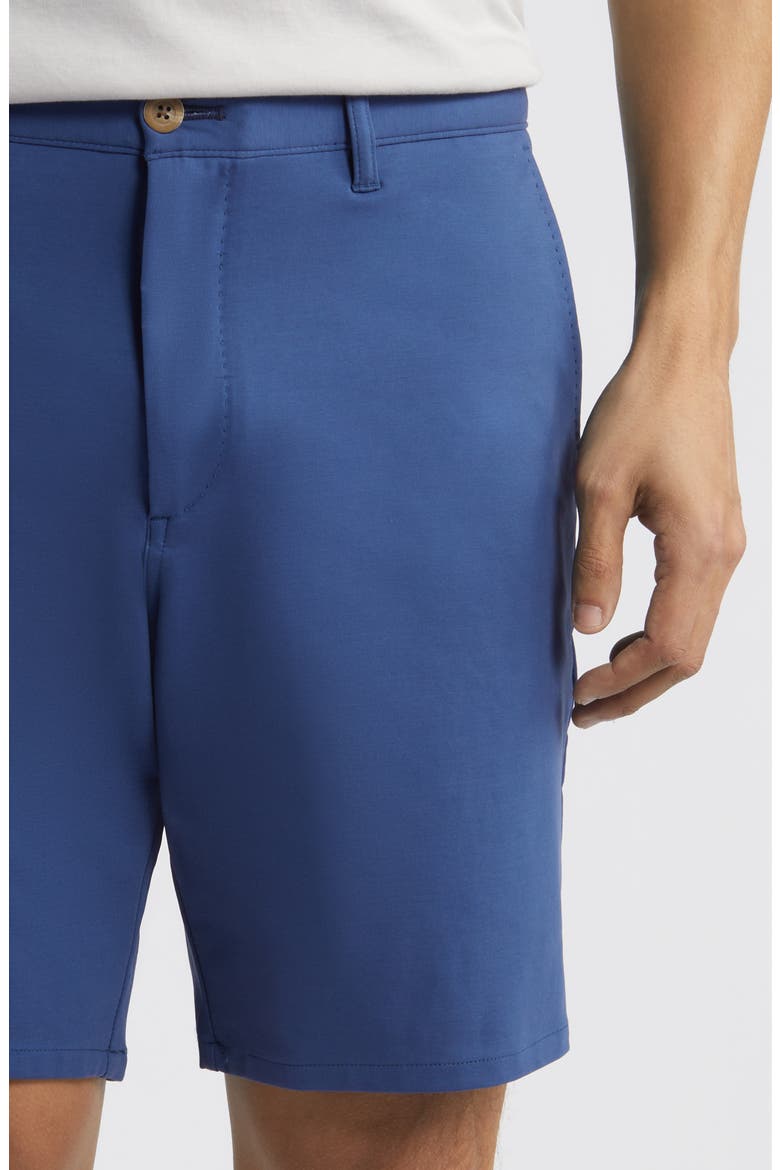 Jupiter Cotton Blend Chino Shorts, Alternate, color, LAKE
