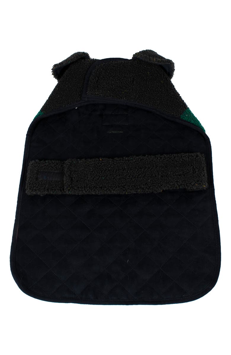 Pendleton Yakima Camp Fleece Dog Jacket, Alternate, color, Oxford Black
