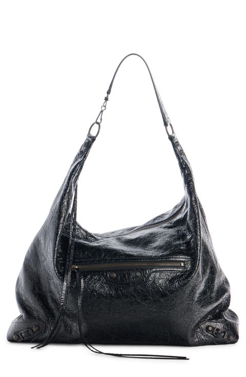 Le City Large Leather Hobo