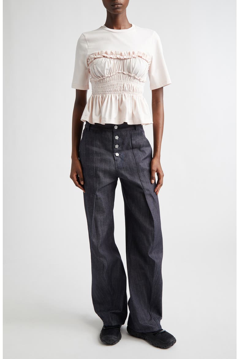 Carmela Denim Trousers, Alternate, color, INDIGO DENIM