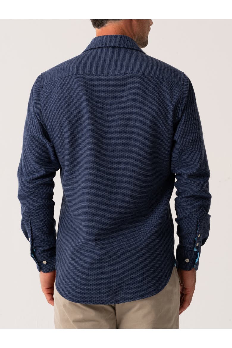 Button Up Shirt, Alternate, color, Dark Blue