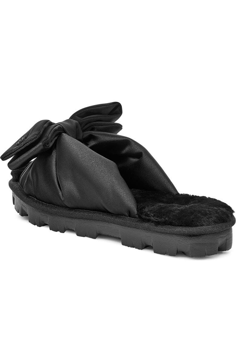 UGG<sup>®</sup> Lushette Puffer Genuine Shearling Slide, Alternate, color,