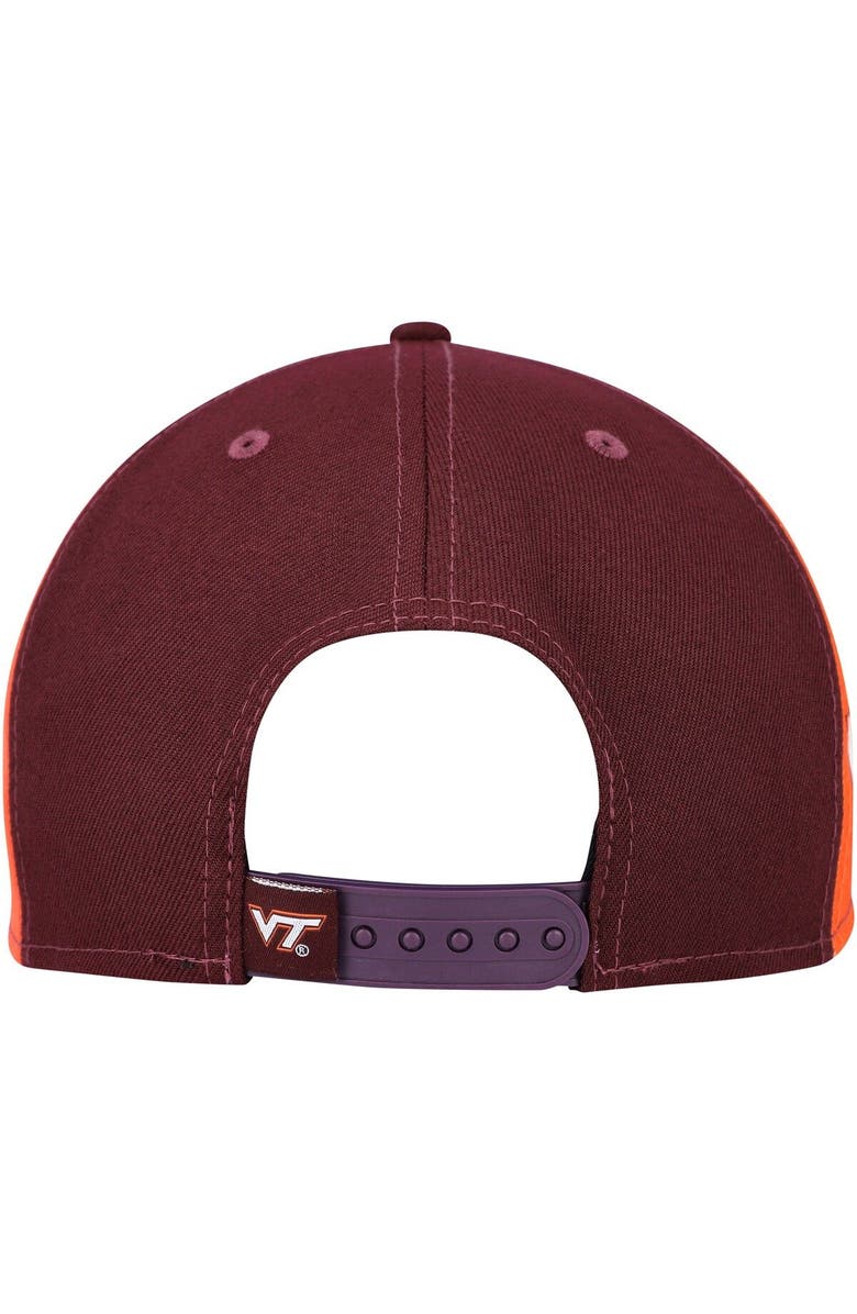 New Era Men's New Era Maroon Virginia Tech Hokies Outright 9FIFTY Snapback Hat, Alternate, color, Maroon