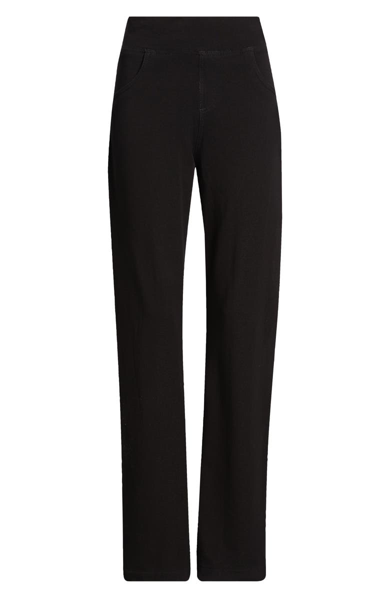 Hue Game Changing High Waist Straight Leg Denim Leggings, Alternate, color, 