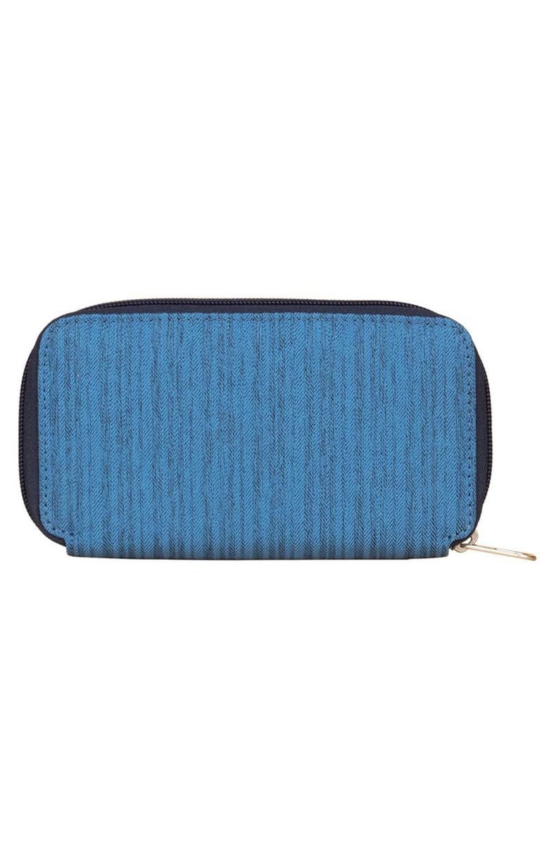 HAIKU Intrepid RFID Blocking Wristlet, Main, color, Sapphire