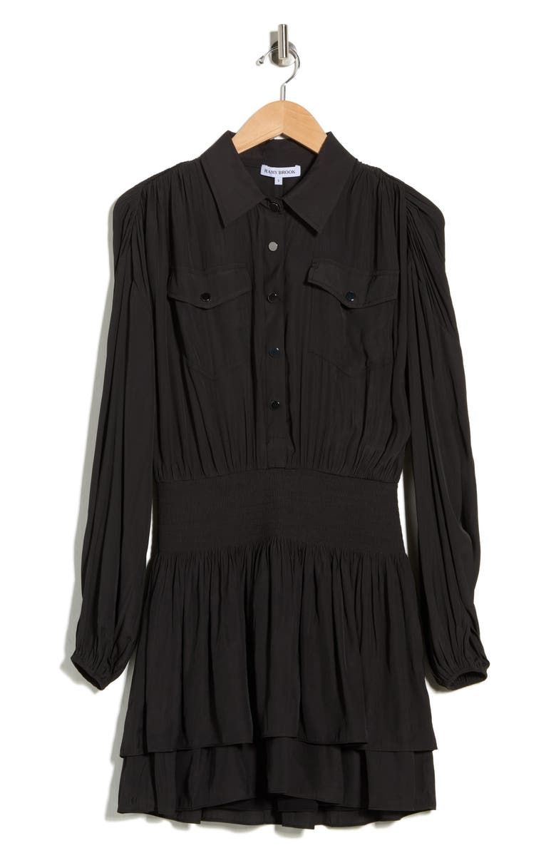 Ramy Brook Poli Dress, Main, color, Black