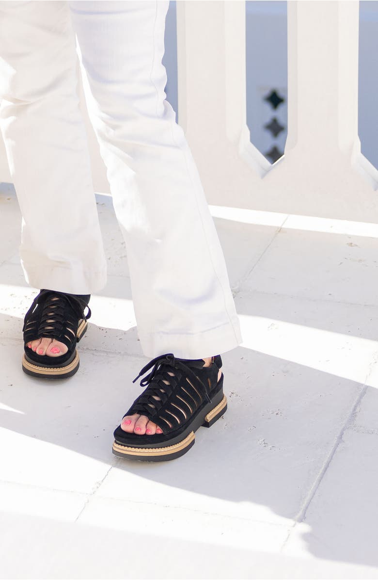 L'Amour des Pieds Adriel Slingback Sandal, Alternate, color, Black