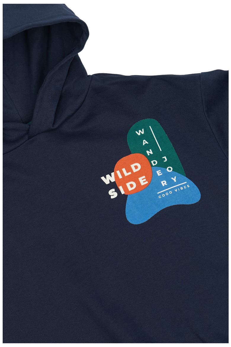 Kids' Parvelo Oversize Hoodie, Alternate, color, NAVY BLAZER