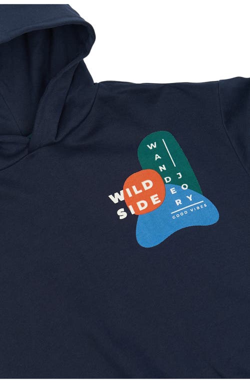 The New Kids' Parvelo Oversize Hoodie In Blue