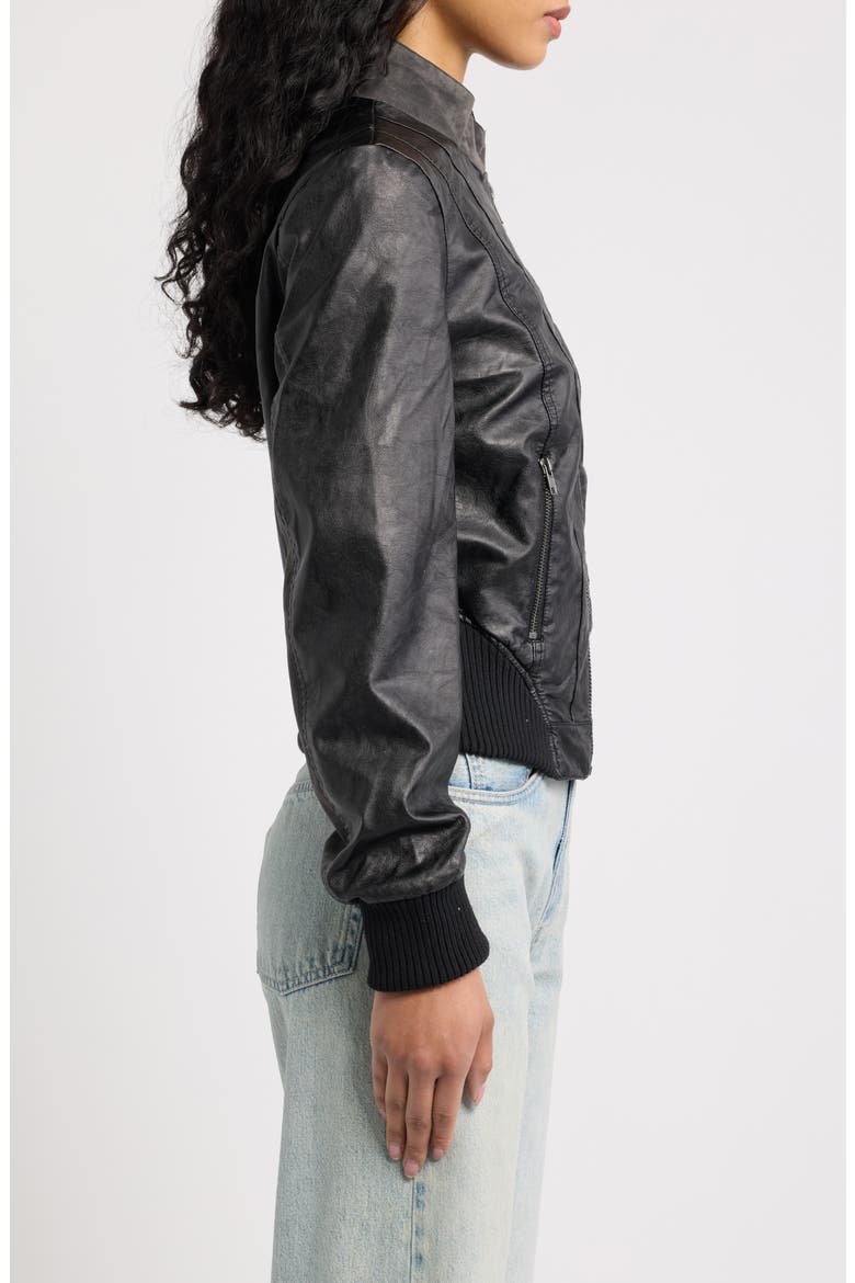 Murphy Asymmetric Jacket, Alternate, color, BLACK