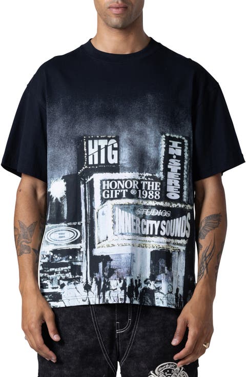 City Lights Box Graphic T-Shirt