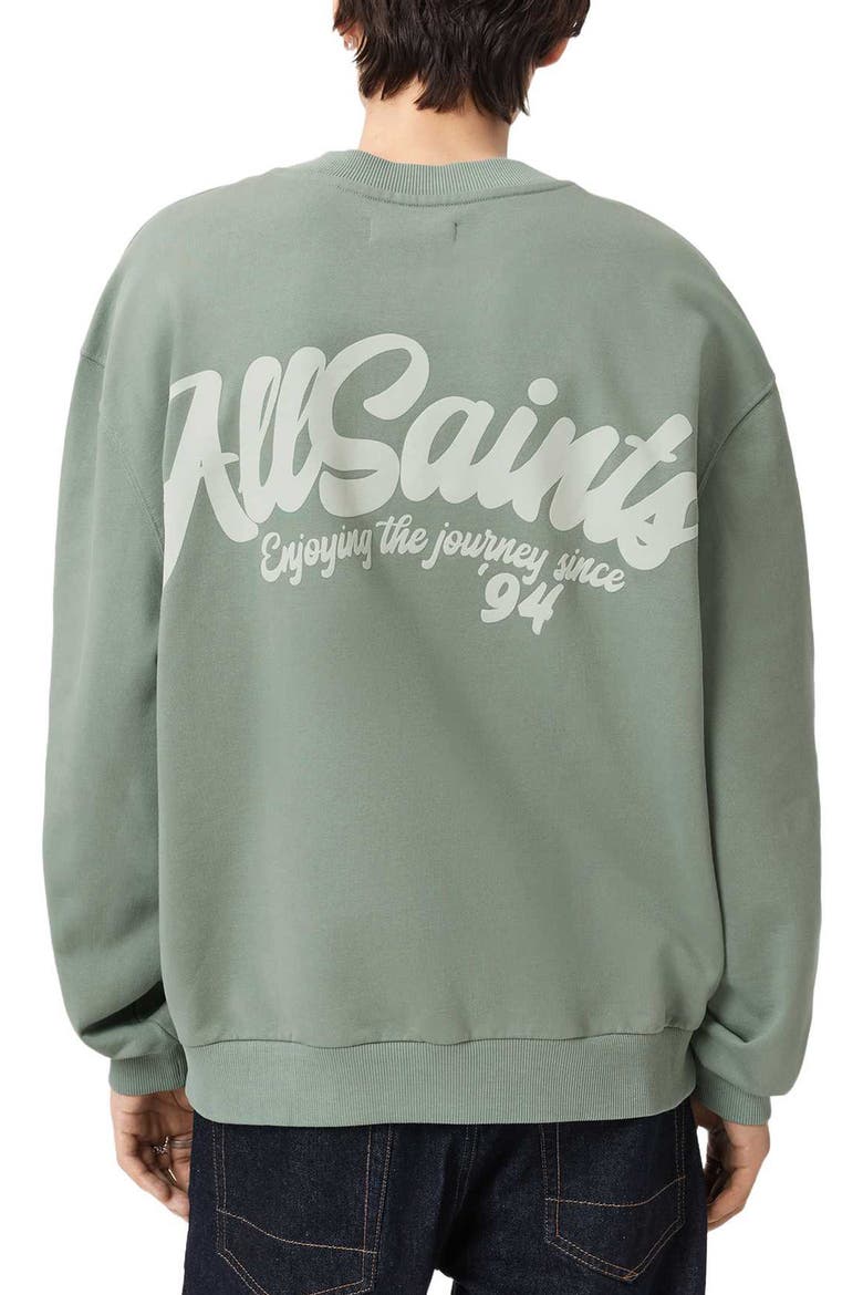 Odyssey Logo Sweatshirt, Alternate, color, SPRING GREEN