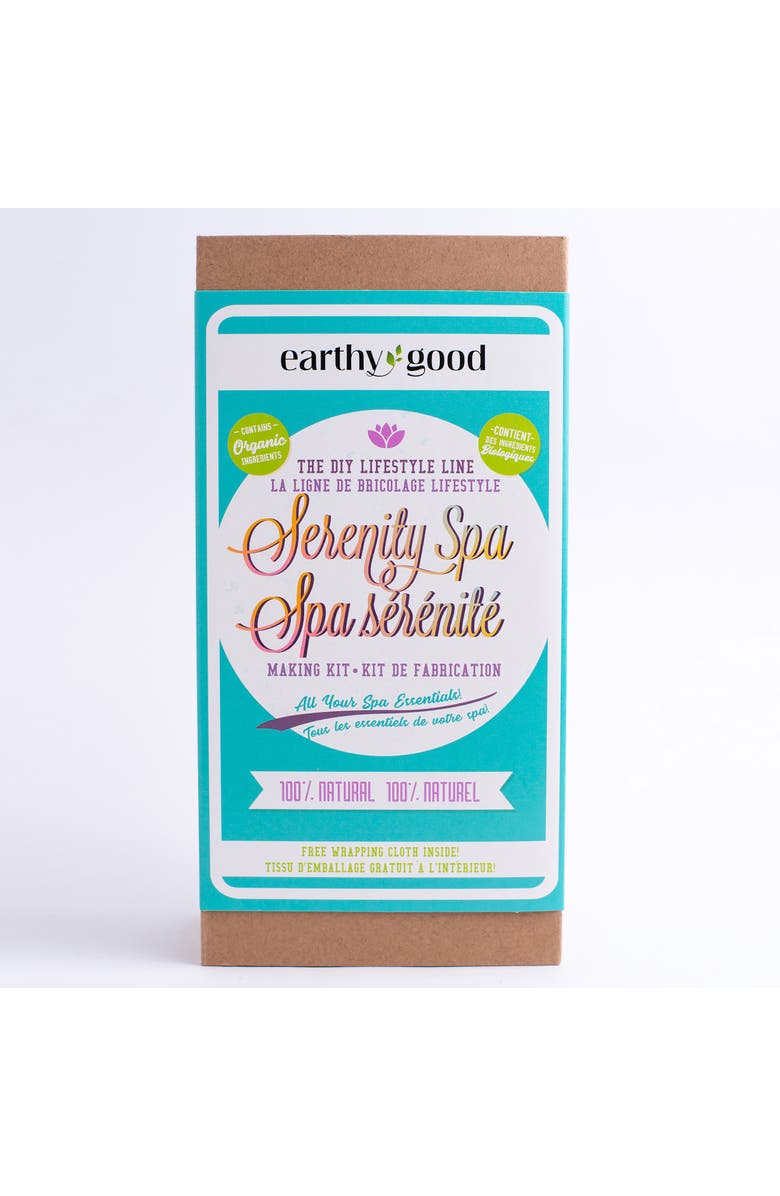 Earthy Good Kiss Naturals, DIY Serenity Spa Making Kit, Main, color, Multicolored