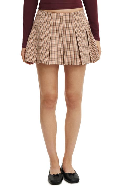 Women's Mae Pleated Mini Skirt