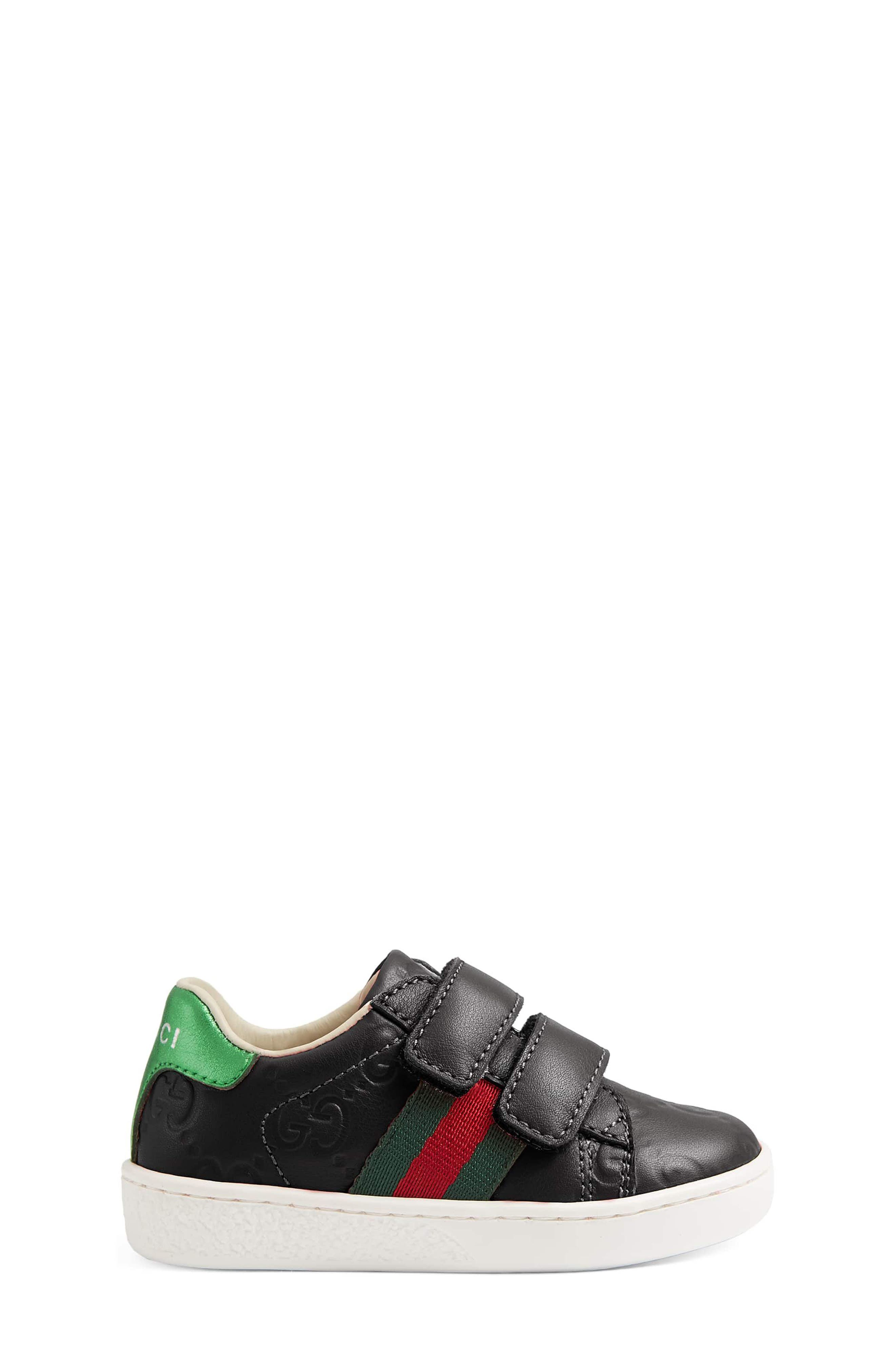 Gucci New Ace Sneaker, Alternate, color, 