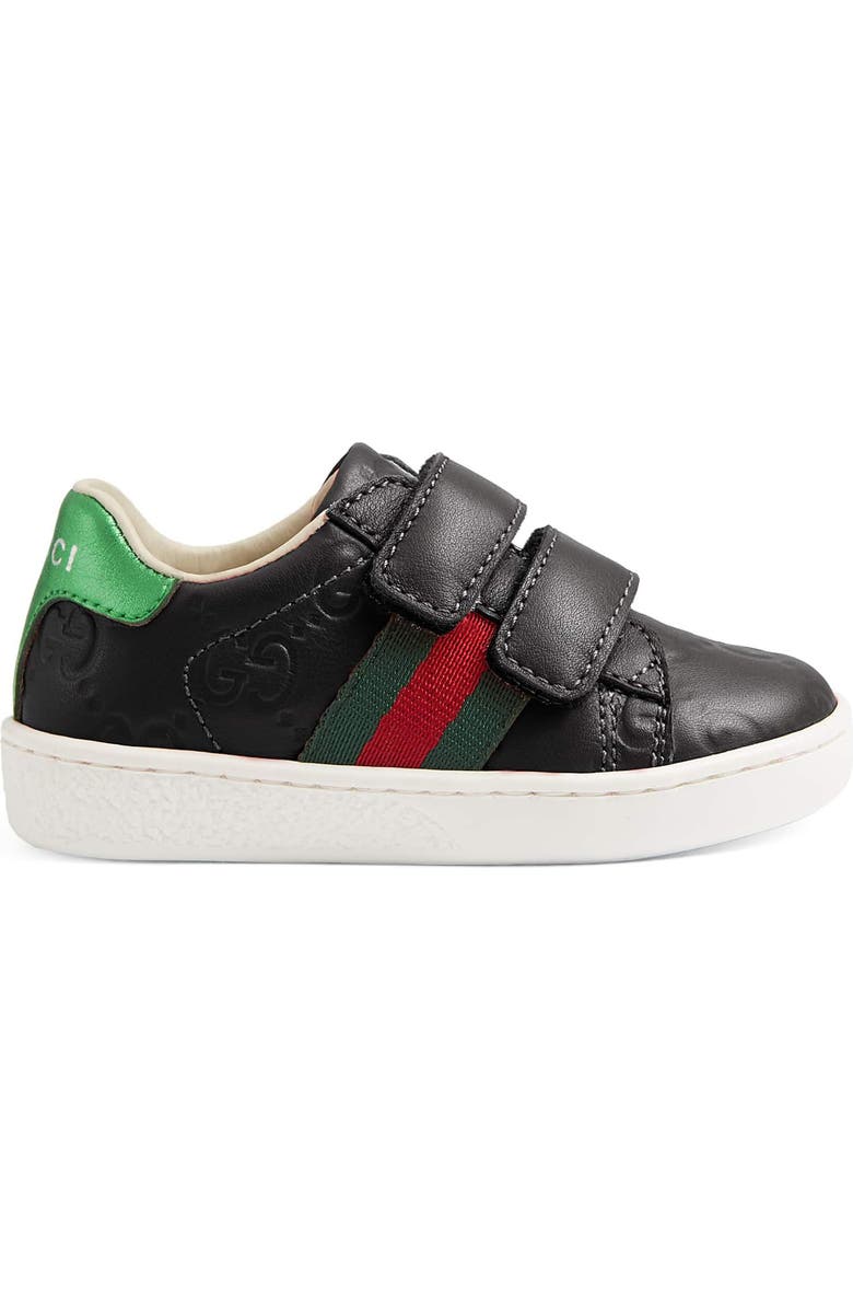 Gucci New Ace Sneaker, Alternate, color,