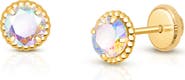 Tiny Blessings 14K Gold Enchanted Light Studs Screw Back Earrings