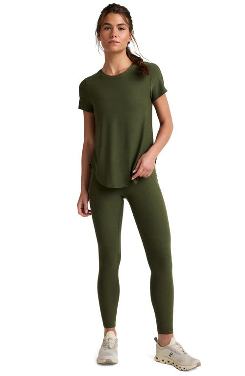 Beyond Yoga On The Down Low T-shirt In Green