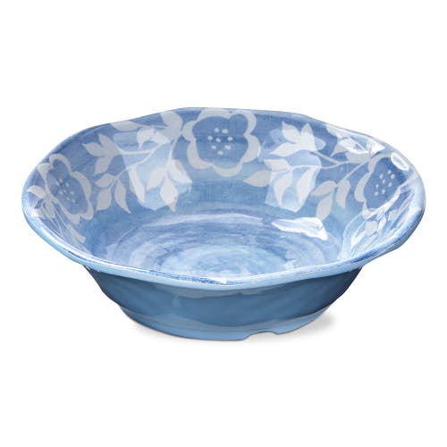 Tag Cote Blue White Flower Melamine Bowls Set Of Four In Blue