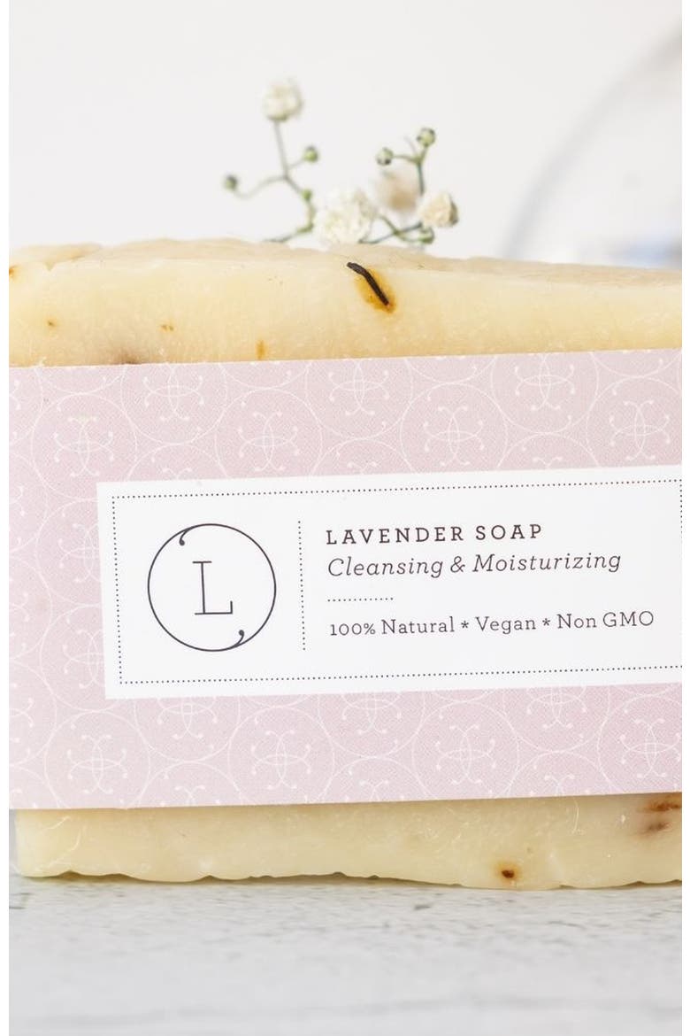 Natural Cold Process Soap Bar Set of 2, Alternate, color, Lavender