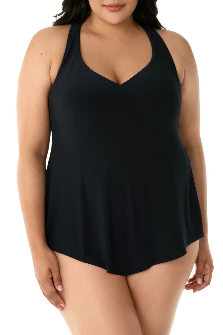 Taylor Tankini Top, Alternate, color, BLACK