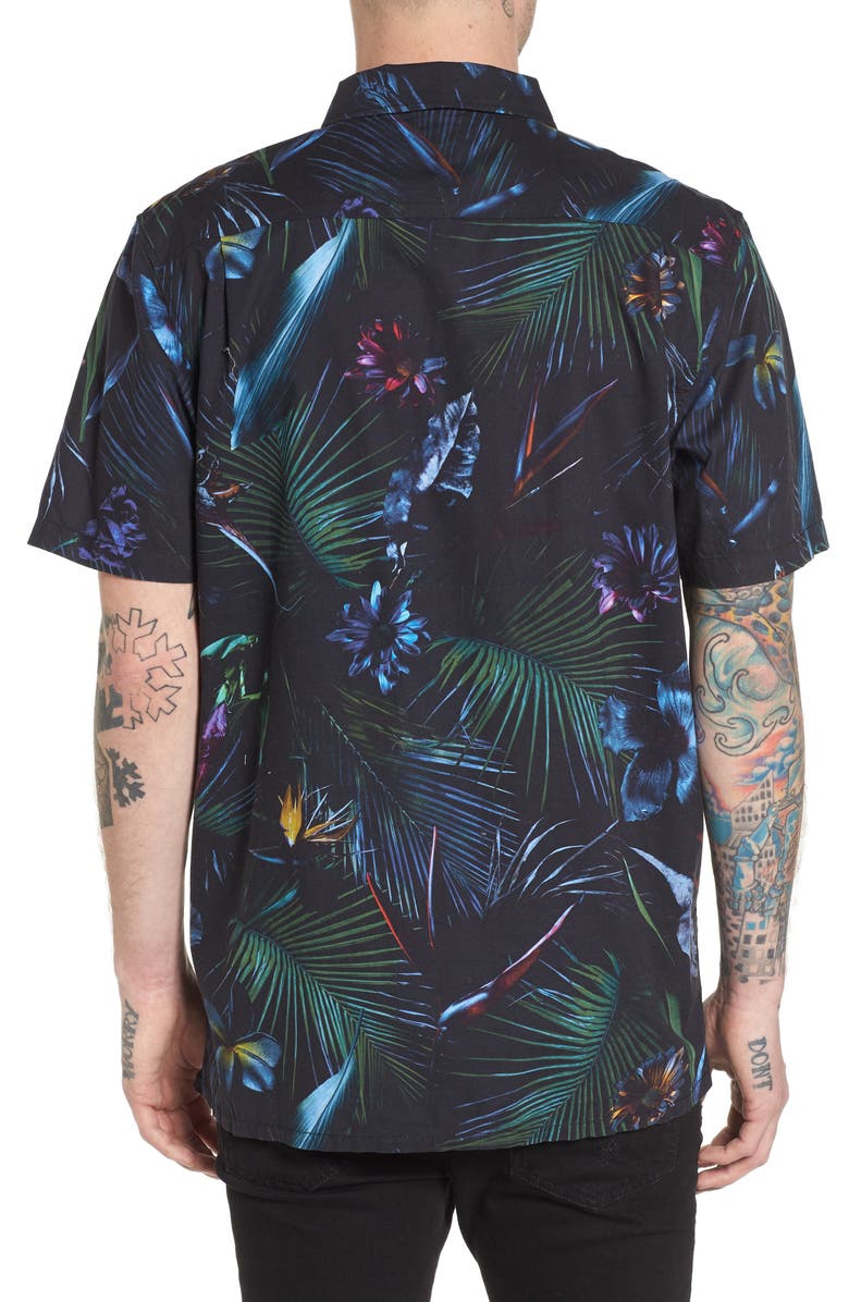 Vans Neo Jungle Short Sleeve Shirt, Alternate, color, 