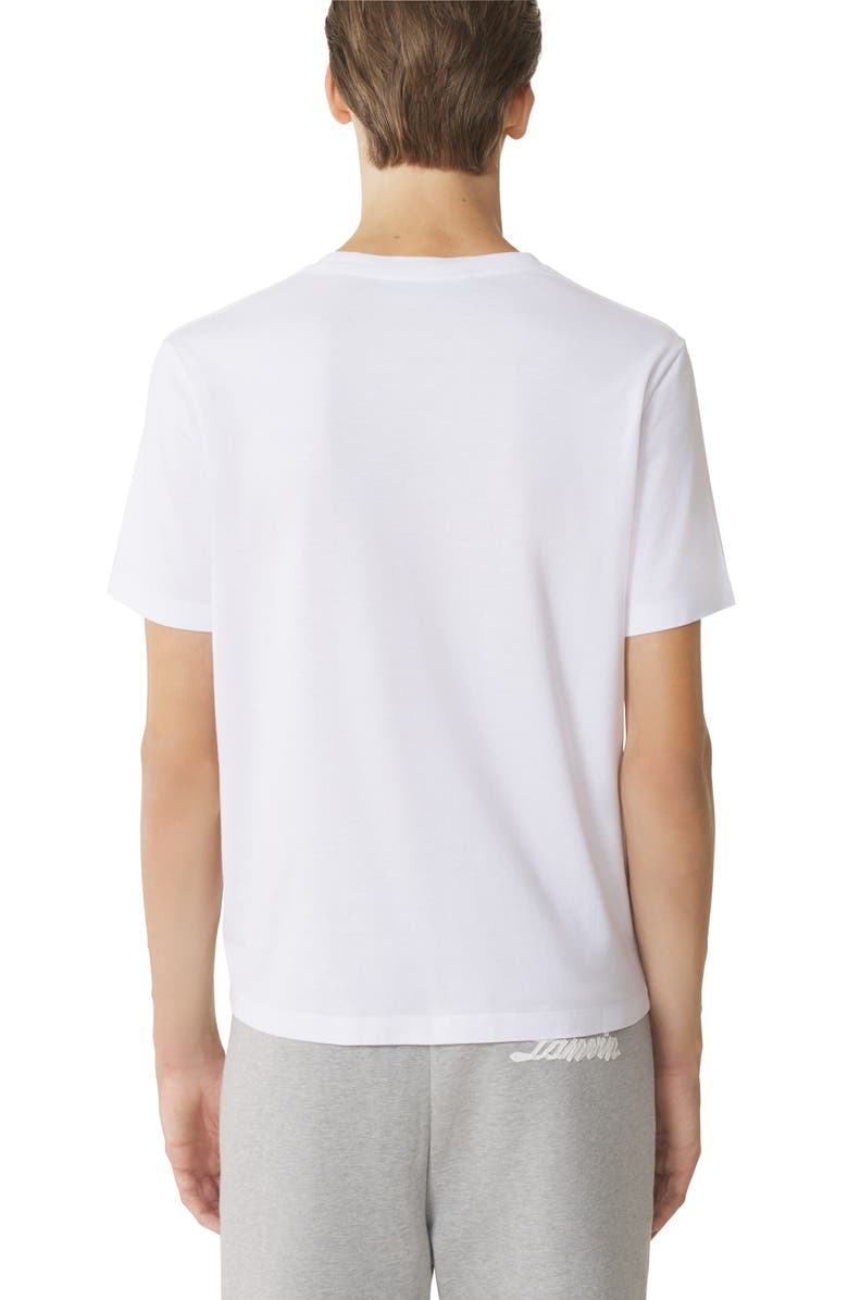 Lanvin White Lanvin Ribbon T-Shirt, Alternate, color, Optic White