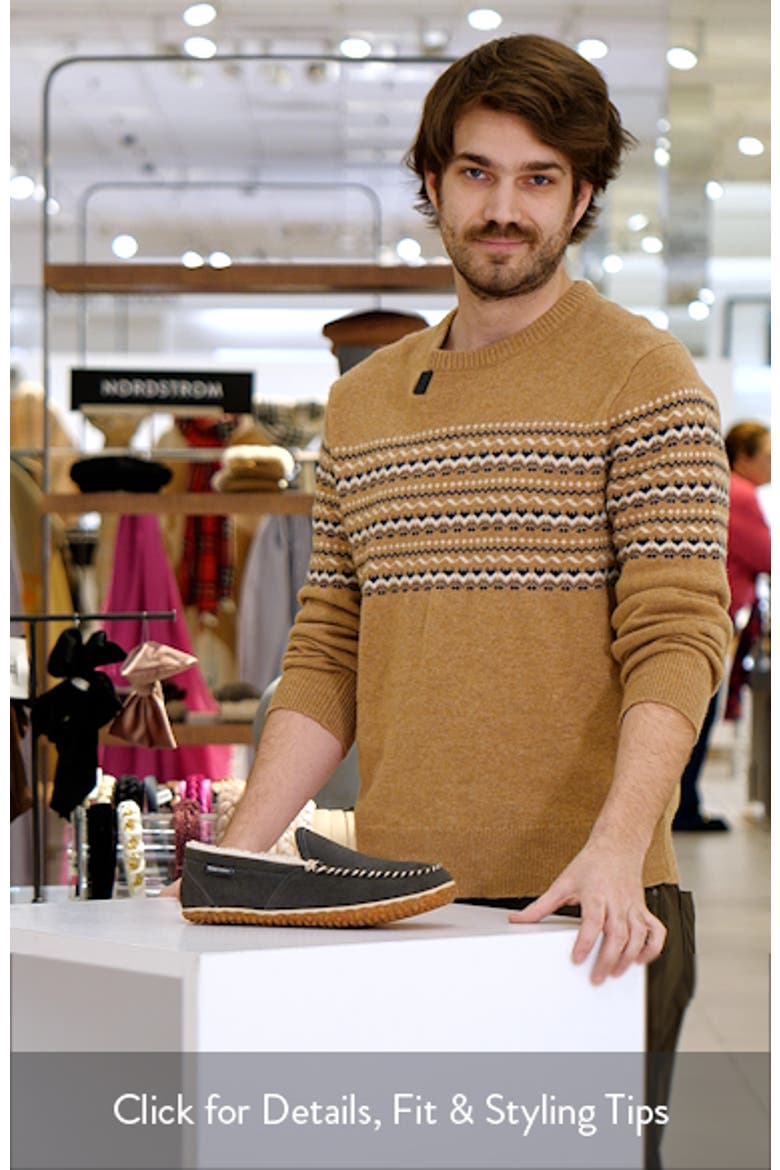 Tilden Faux Shearling Lined Slipper video