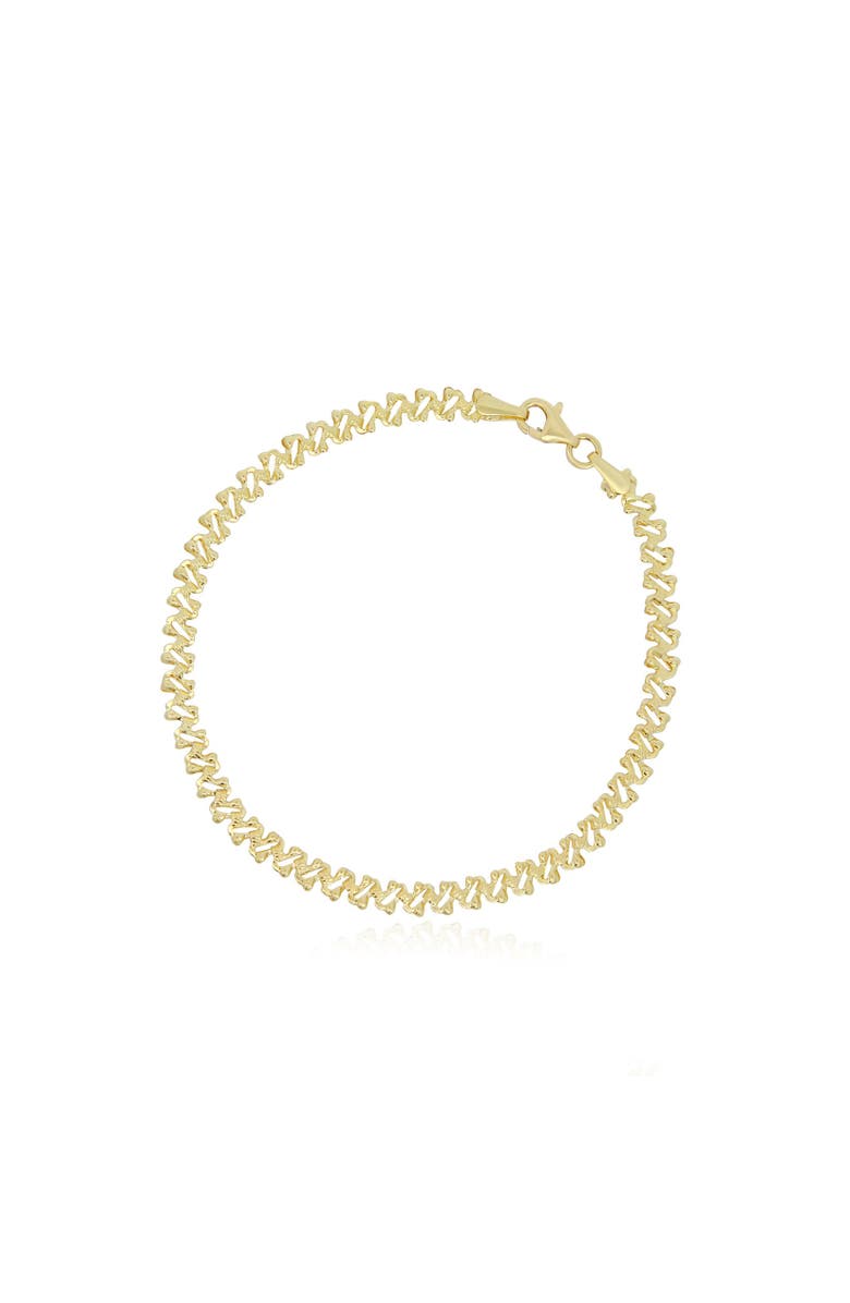 The Lovery Fine Jewelry Gold Twist Bracelet, Main, color, Yellow Gold